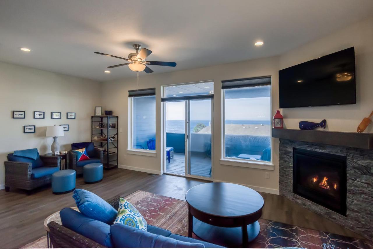 Oceanview Townhome - Pet Friendly - Sleeps 6 - King Depoe Bay Eksteriør bilde